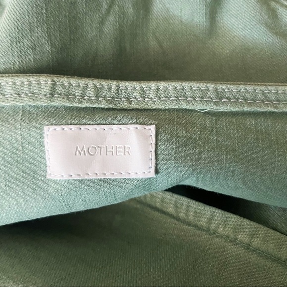 Mother The Ruffle Mini Skirt in Loden Frost Women's 32 - Picture 10 of 13